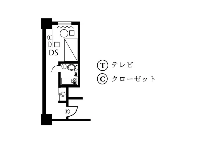 デラックスシングルルーム