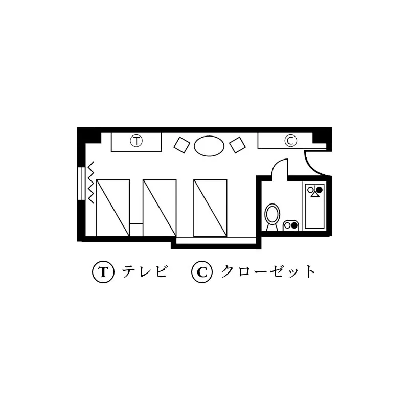 トリプルルーム